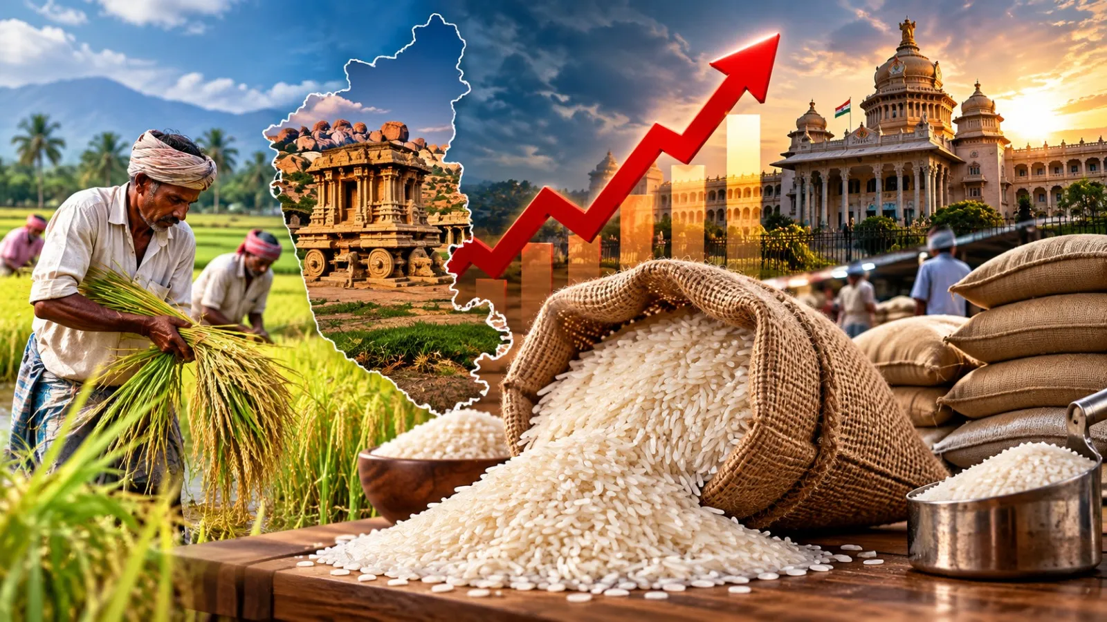 Rice Prices Surge In Karnataka. Here’s Why ?