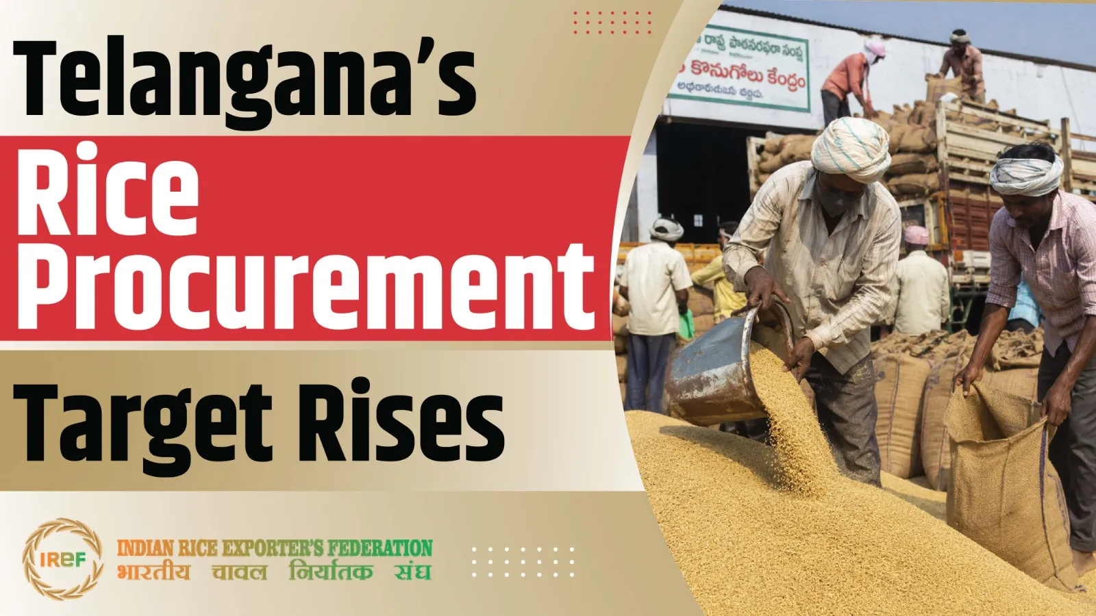 Telangana Seeks For Higher Rice Procurement Target Amid Record Paddy Output