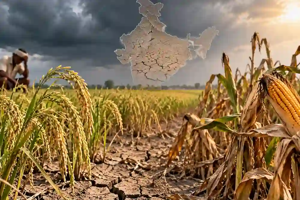 Weak Monsoon Could Cut India’s Rice and Corn Output by 12 Million Tonnes
