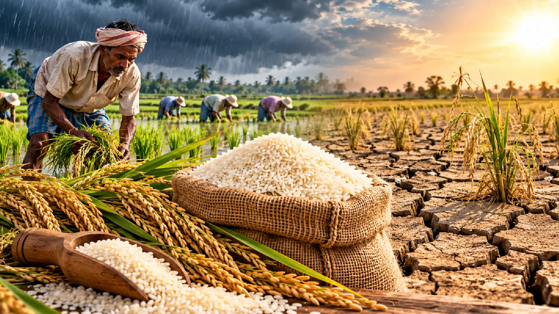 Weak Monsoon May Cut India’s Rice Production by 7 Million Tonnes. Here’s How ?