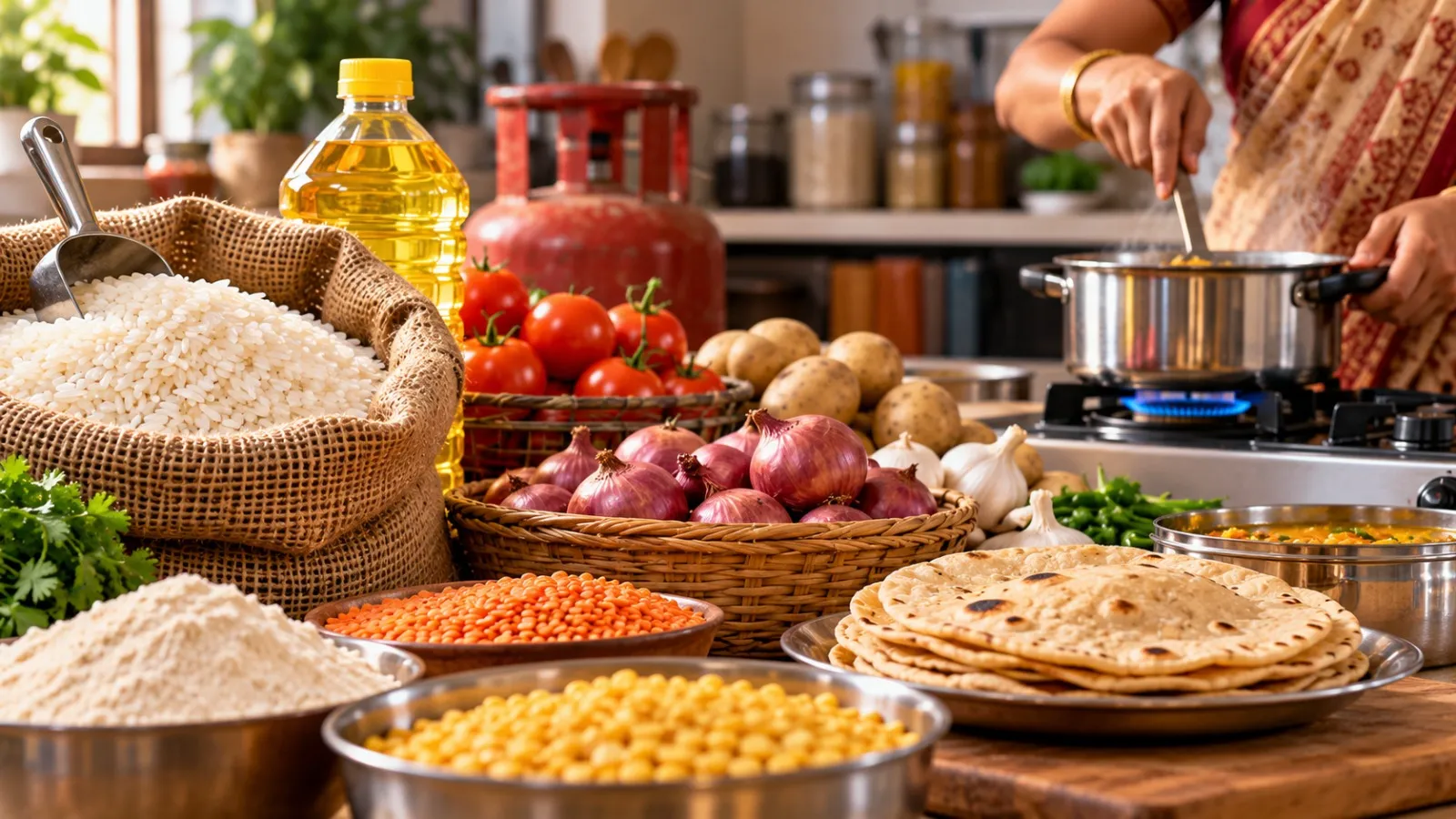 Why Do Rising Food Prices Increase Home-Cooked Meal Costs in India?