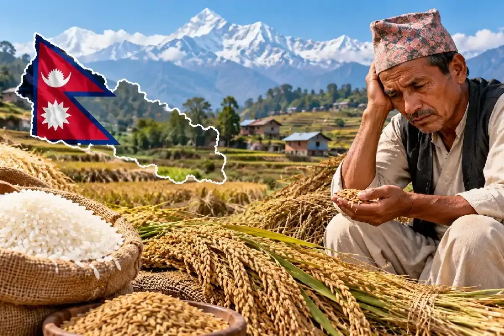 Why Nepal’s Rice Production Drops by Over 250,000 Tonnes?