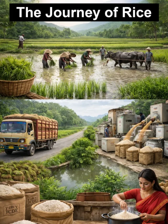 The Journey of Rice: From Paddy Field to Plate | IREF Web Stories | IREF